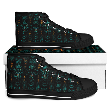 Chokefish™ Urban Peak Retro High Tops-Totems-001-2